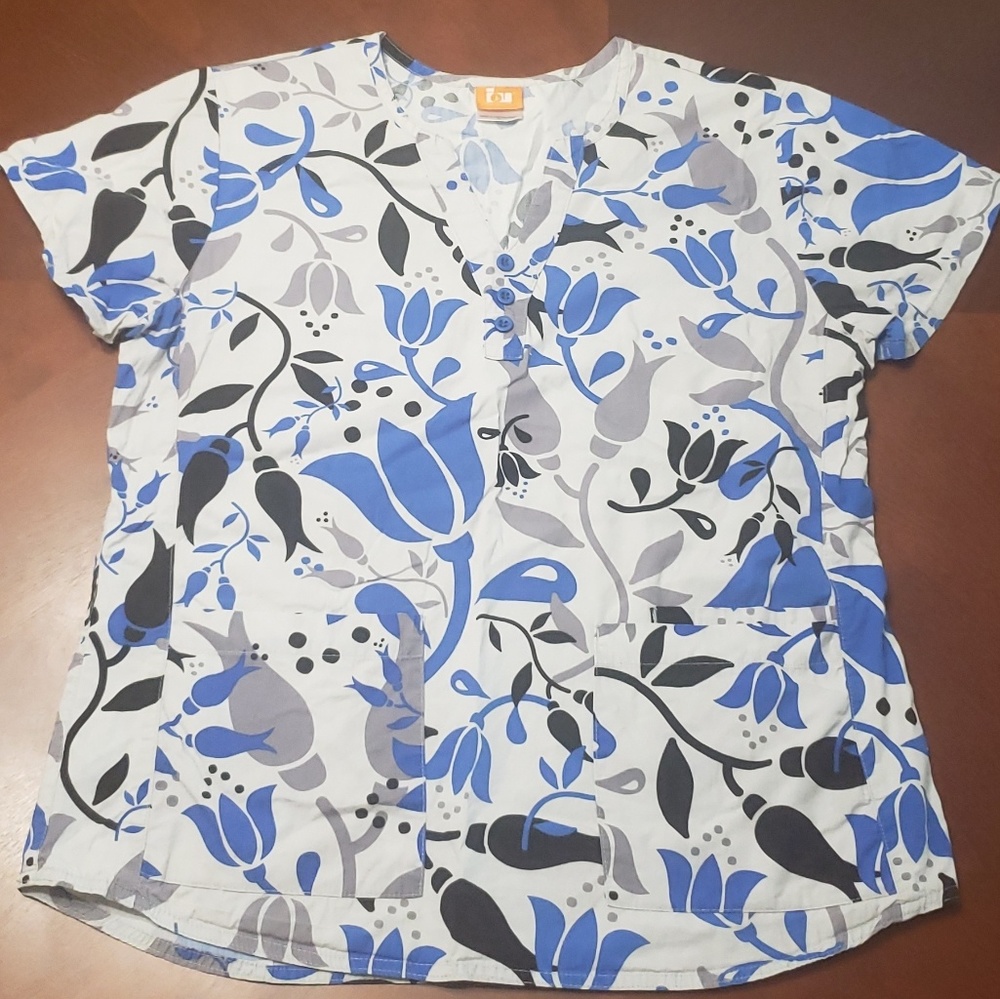 ICU Scrub Top